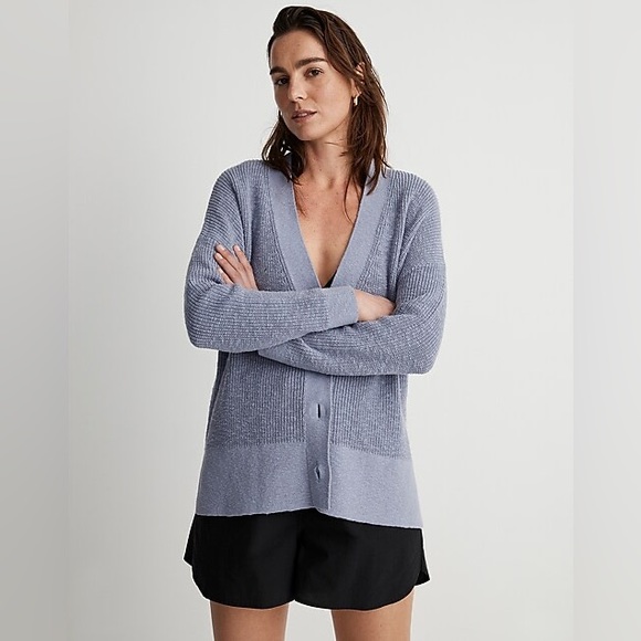 Madewell Lovell Cardigan Sweater Med NWT - Picture 4 of 5